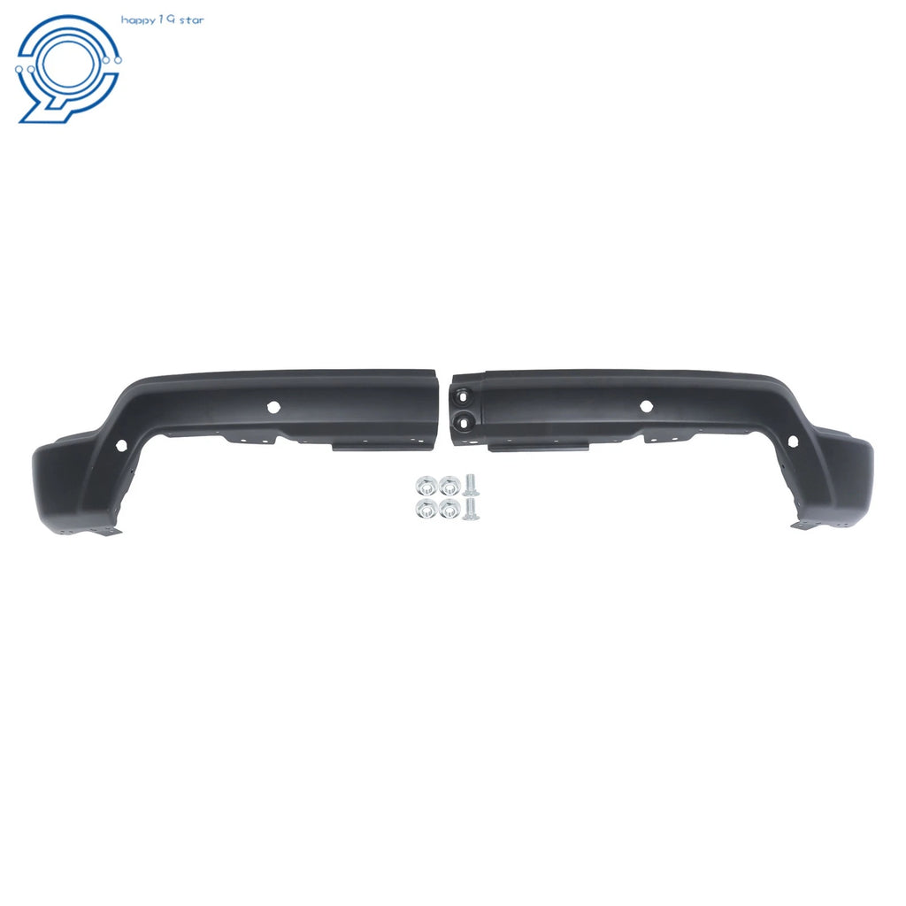 Front Bumper Split for Chevy Silverado 1500 (2022-2024) Black Steel