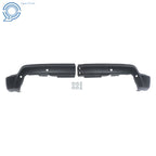Front Bumper Split for Chevy Silverado 1500 (2022-2024) Black Steel