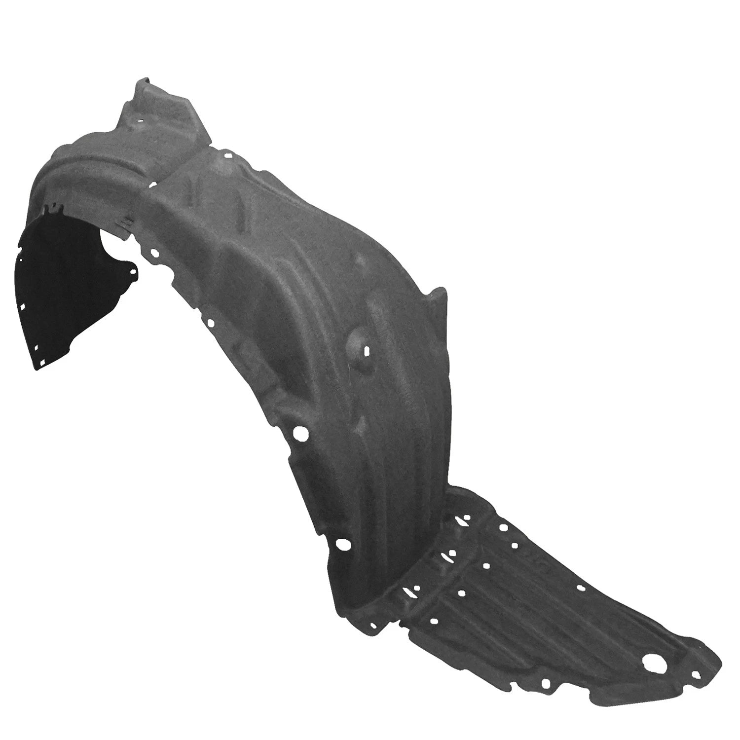 Replacement Front Passenger Side Fender Liner for PET Plastic Toyota Camry (2007–2011)