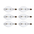 6-Pack 1000 Watt Clear Metal Halide Bulbs ELJ50-0001 for Automotive Lighting