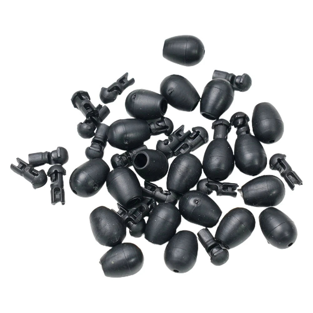 Set of 20 Fishing Feeding Beads for Carp Fishing Gear Accessories