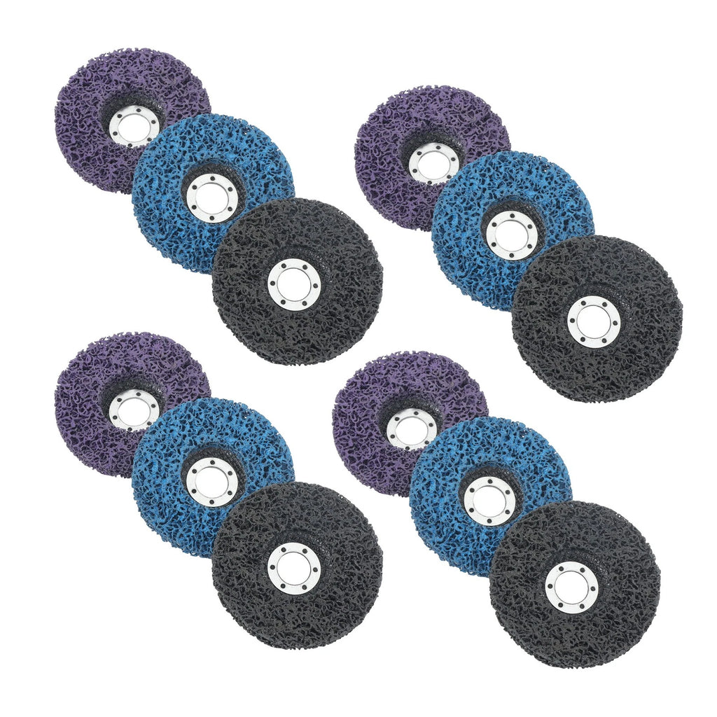 Set of 4 Diamond Grinding Discs for Automotive Applications