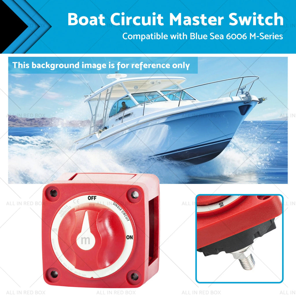 Master Switch for Blue Sea 6006 M-Series Battery (6006)