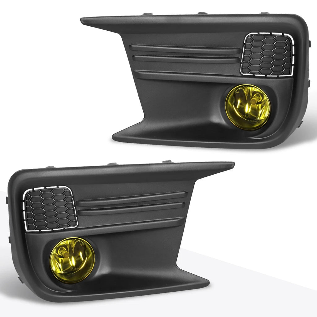 Fog Light Set for Subaru WRX (2018–2019) Amber Lens, Bezel, Wiring, Switch
