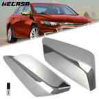Set of 2 Chrome Mirror Covers for Chevy Malibu (2016–2024)