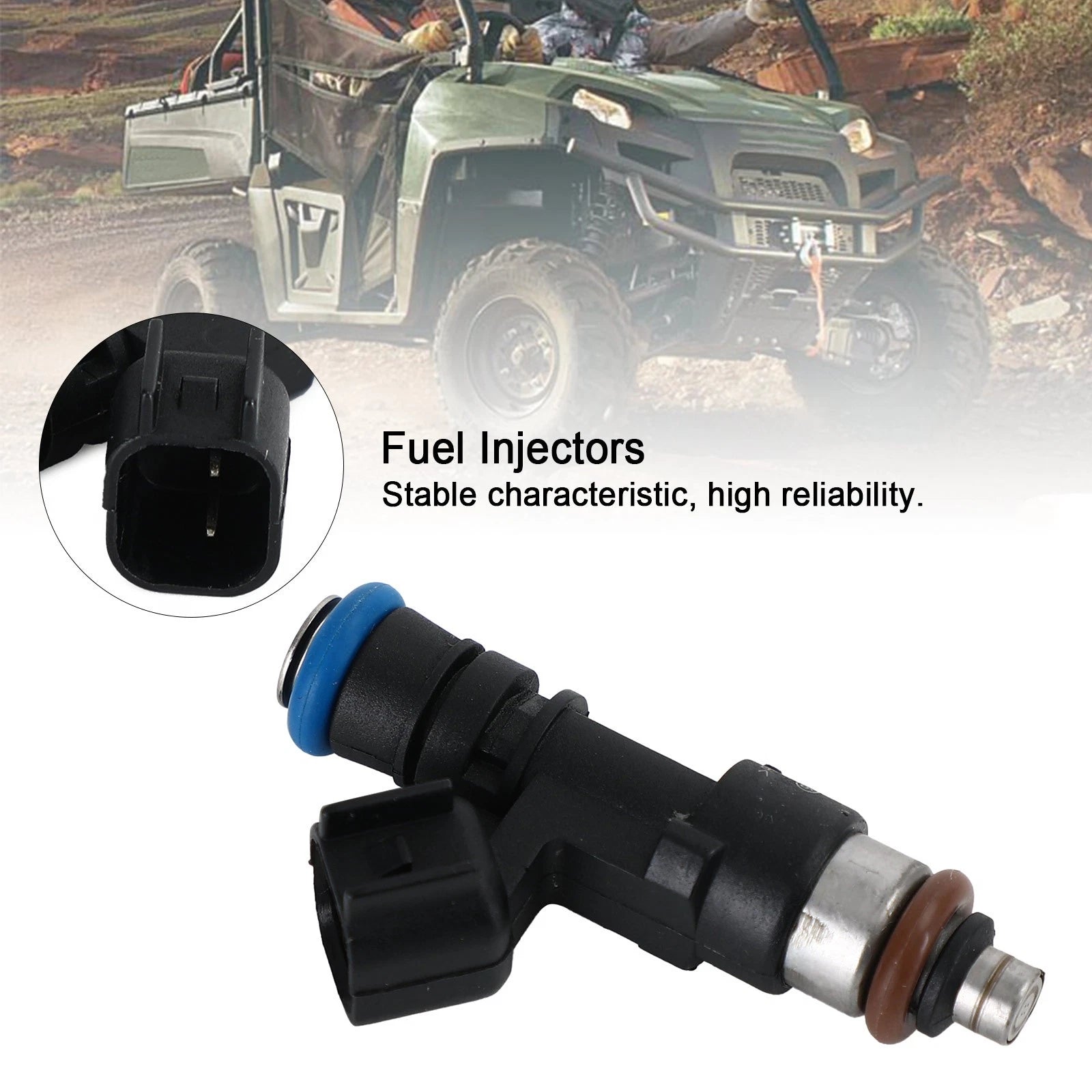 Fuel Injectors for Polaris Ranger XP 800 (2006–2014) 1204318 0280158197 GX1111IJ117XG