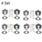 Set of 4 Carburetor Rebuild Kits for B&S 7HP 8HP Engines (394693 291763 295938)