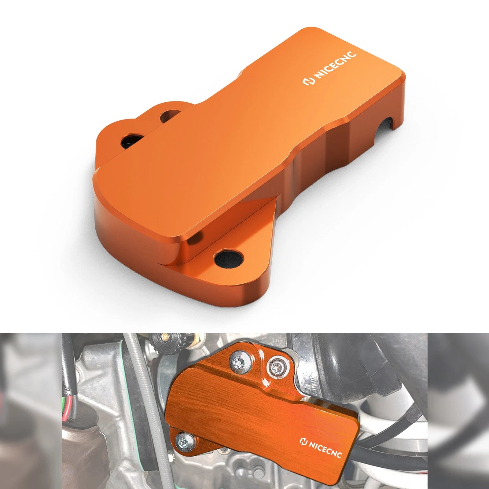 CNC TPS Sensor Guard Cover for KTM 250 300 EXC XCW XC-W TPI (2018–2023)
