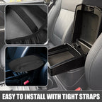 Armrest Cover Pad for Mitsubishi Outlander (2022–2023) Faux Leather Black