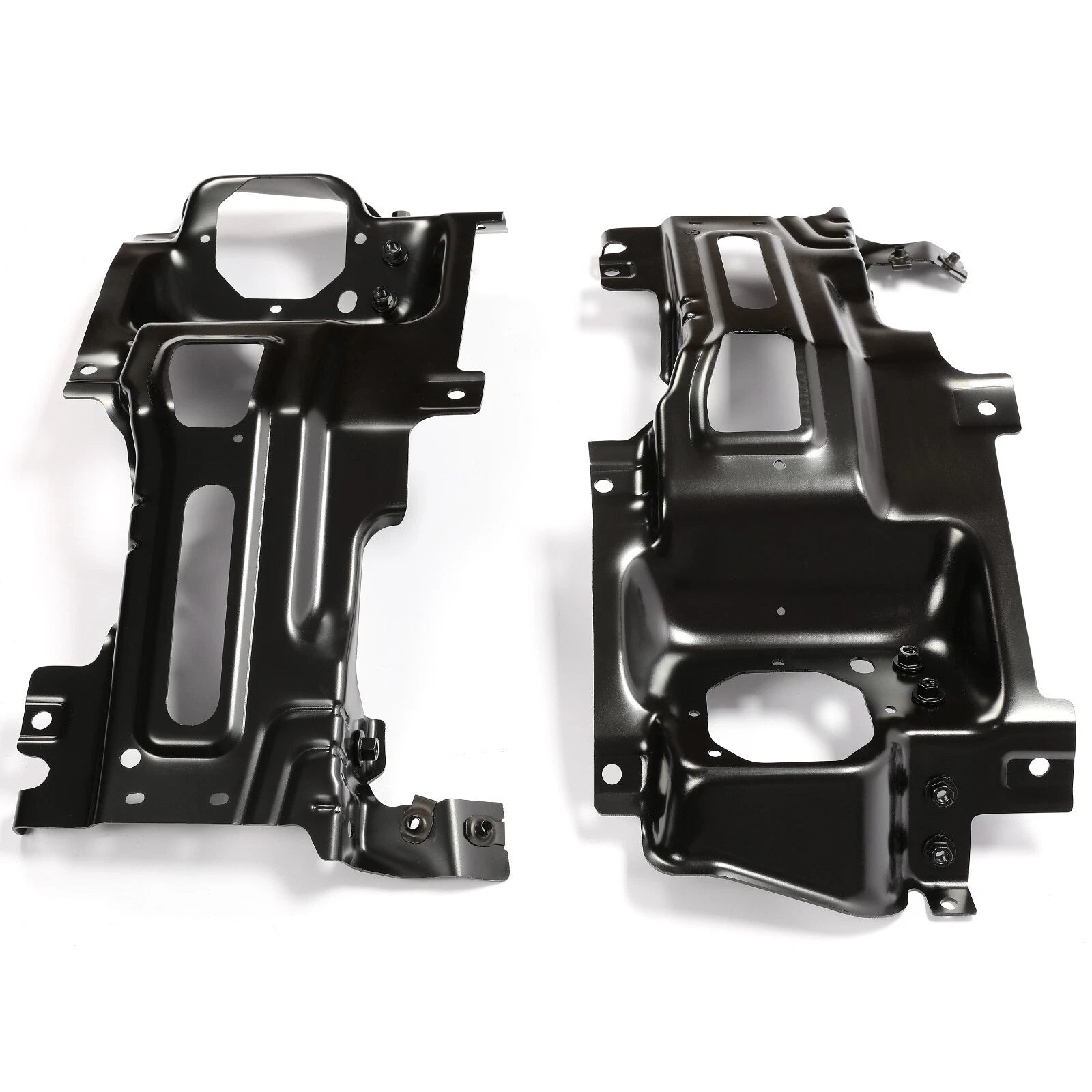 Set of 2 Bumper Face Bar Brackets for Chevrolet Silverado 2500 HD (2015–2019)