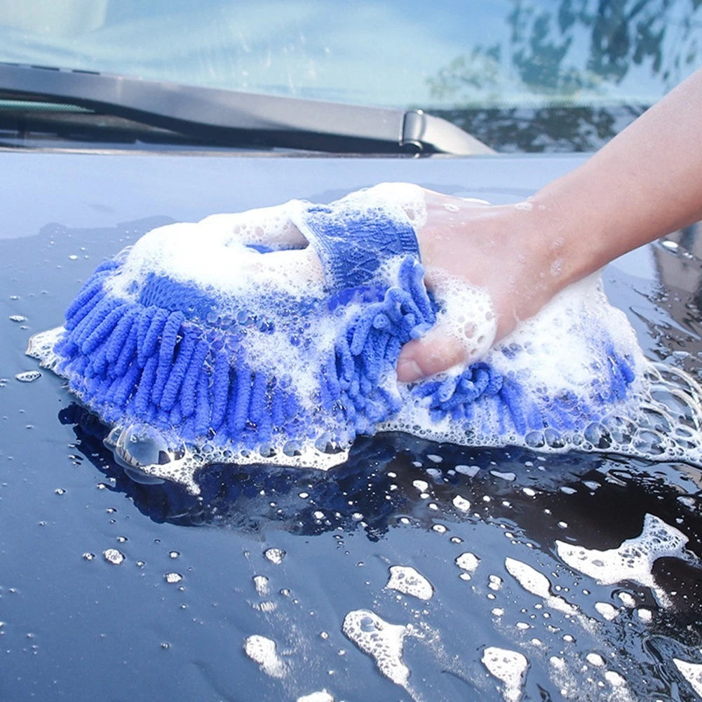 Microfiber Chenille Car Wash Sponge for Universal Use