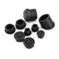 9x Side Frame Cover Tube Caps Plugs for BMW R1200GS R1250GS (2014–2019)