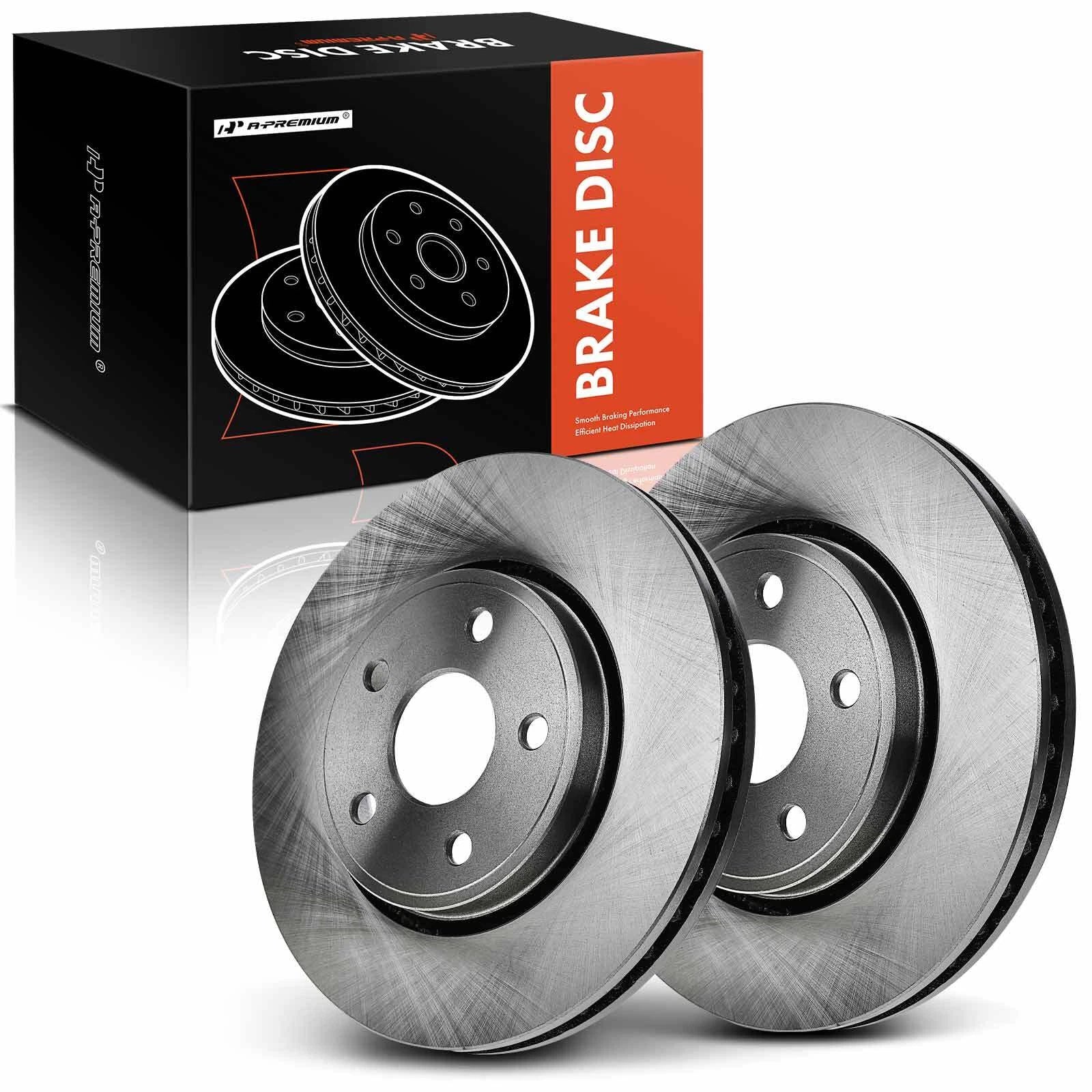 Front Disc Brake Rotors for Dodge Durango Jeep Grand Cherokee (2011–2020)