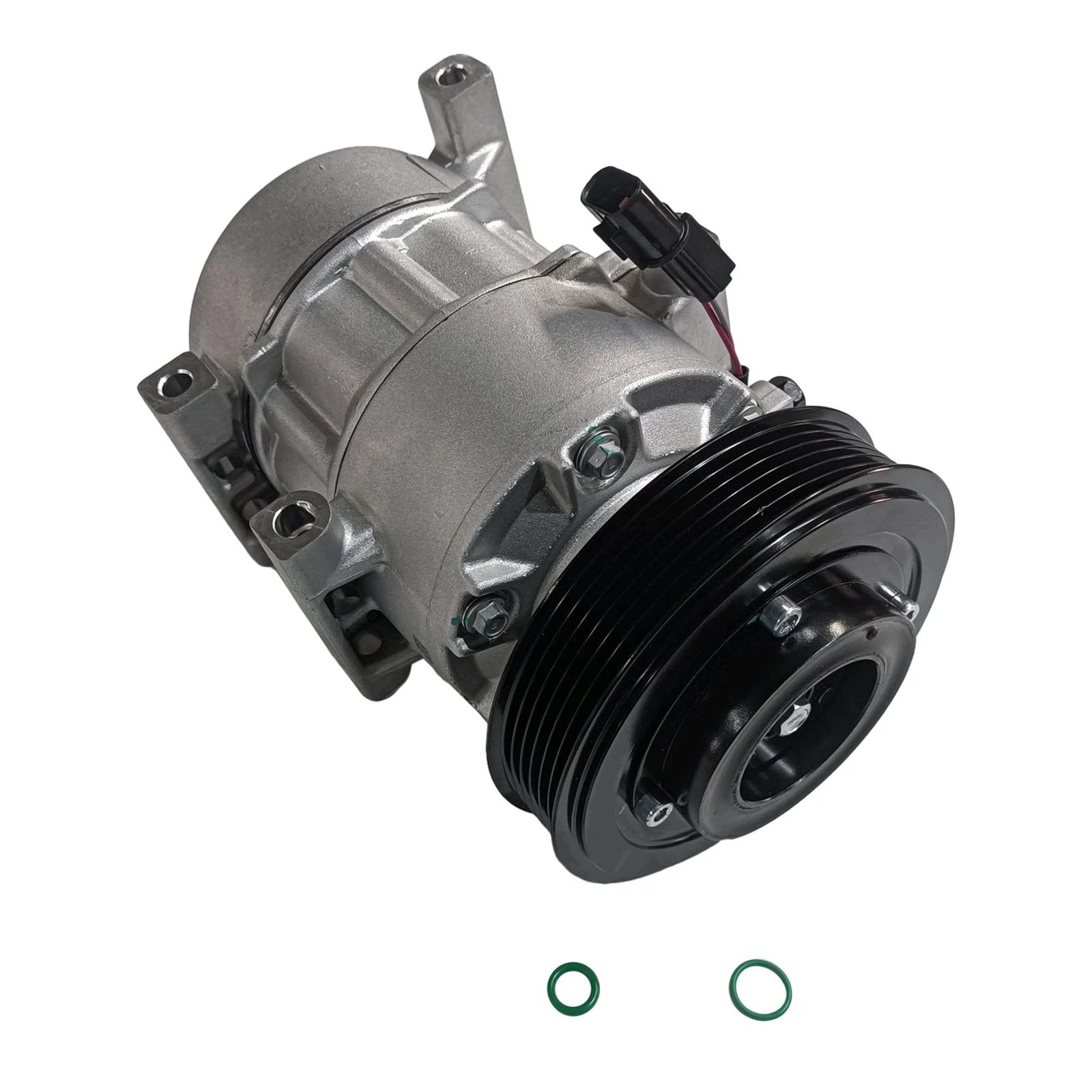 AC Compressor w/6-Groove Pulley for Hyundai Accent Kia Rio (2012–2017) CO20765C