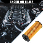 Set of 2 Engine Oil Filters No.68079744AB/68079744AA for Dodge Journey (2011–2013)