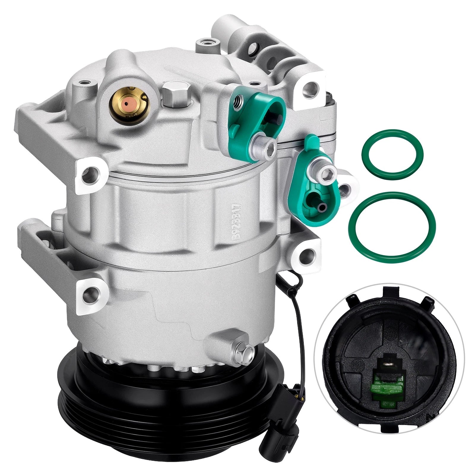 A/C Compressor with Clutch for Hyundai Elantra (2007–2012)