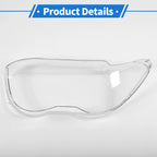 1 Pcs Headlight Lens Cover for BMW 7 Series E66/E65 (2002–2005) PC Clear