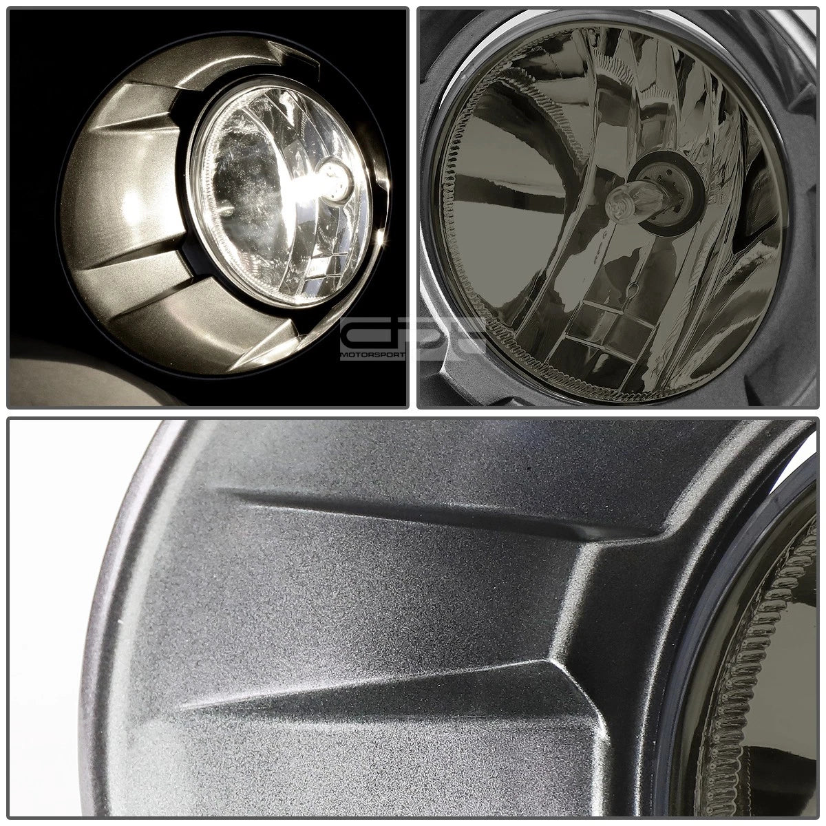 Fog Light Lamp Set of 2 for Chevy Camaro (2010–2013) OE Smoked Housing W/Bulbs