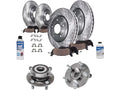 Brake Pad, Rotor, and Wheel Hub Kit for Mazda 3 Sport (CY247MW)