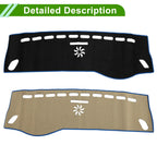 Dashboard Cover Mat for Mercedes A-Class 2013-2017 Sun Protector Pad Black Blue