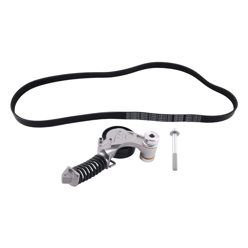 Serpentine Belt Kit 6PK1383 for Buick Encore Base CX CXL (2016–2018)