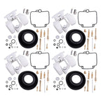 4 x Carburetor Repair Kit for BMW F650 (1993-2000) - Mikuni BST 33 Diaphragm