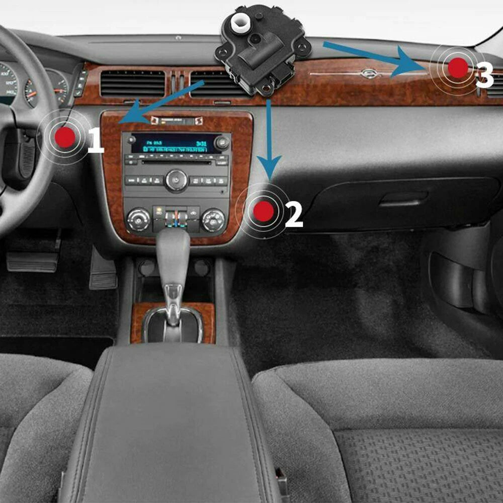 HVAC Air Blend Door Actuator for Chevy Silverado GMC Sierra (2007-2014)