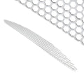 Hexagon Mesh Fairing Vent Screen Grill for Harley Road Glide FLTR (15-23)