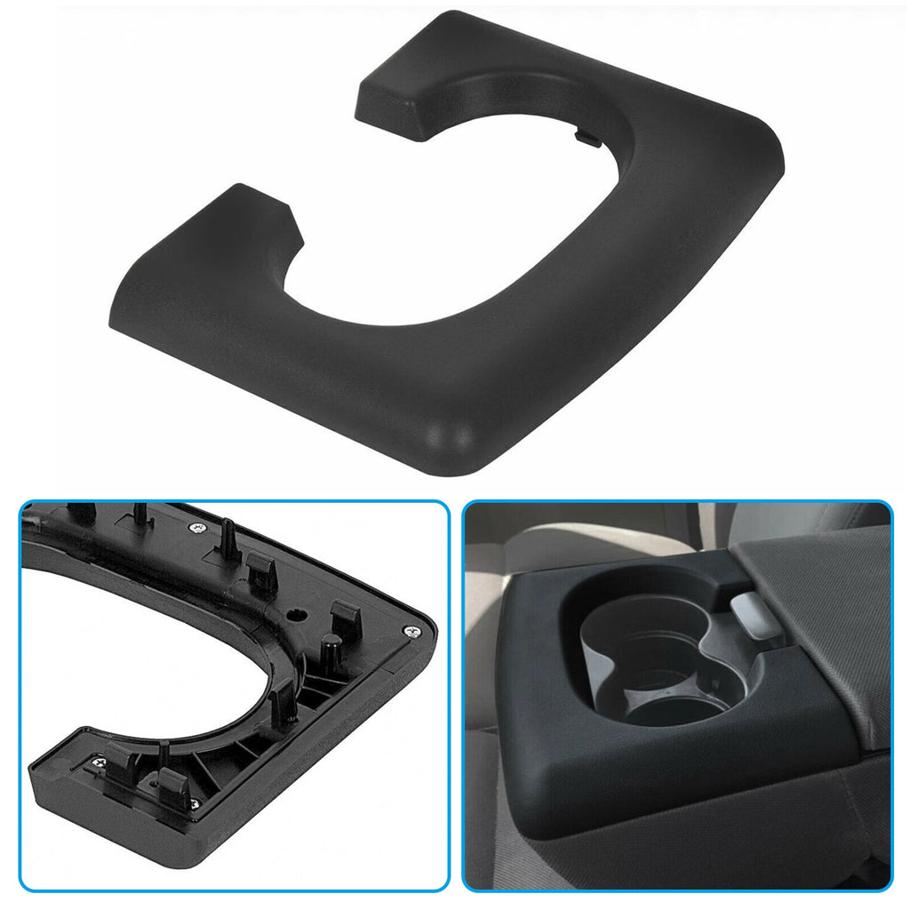 Center Console Cup Holder Armrest Pad Trim for Ford F150 (2004–2014)