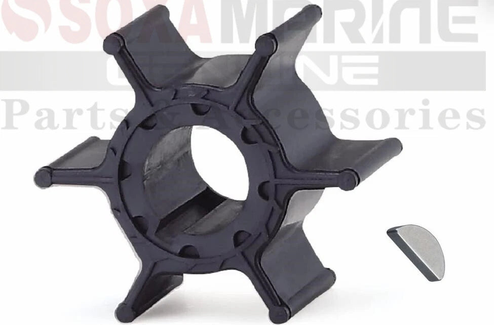 Mallory 9-45605 Water Pump Impeller w/ Key for Yamaha (18-3074)