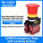 LA36M Red Stop Button Switch for Exigent (400V)
