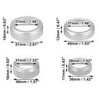7pcs AC Climate Control Ring Knob Cover for Ford F-150 (2021–2022)