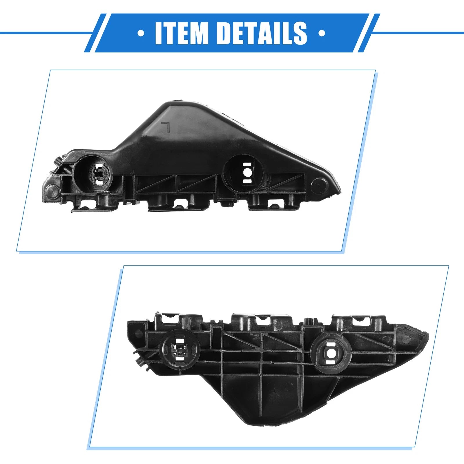 Left Bumper Mounting Support Bracket for Toyota Yaris (2007–2012) No.5253652140