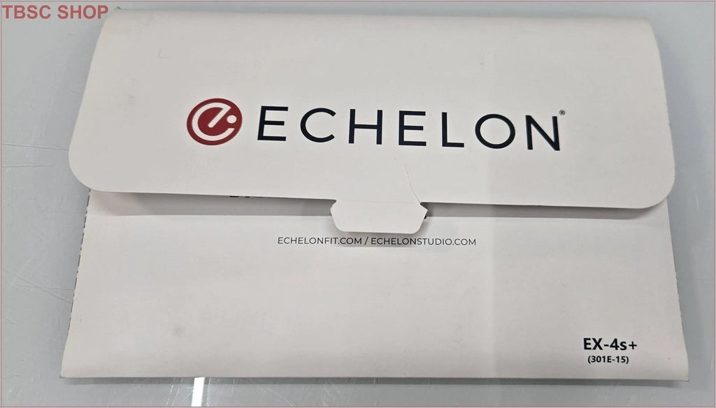 Echelon EX-4S EX-4S+ Connect Bike Owners Manual Collection