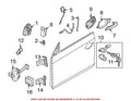 Front Driver Left Upper Door Hinge 41527200227 for BMW