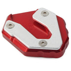 CNC Red Side Kickstand Extension Plate for Yamaha MT-09 Tracer XSR 900