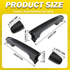 Set of 2 Exterior Door Handles for Toyota Venza (2009–2015)