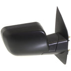 Manual Mirror for Nissan Titan (2004–2015) Passenger Side Folding Black