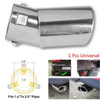 Exhaust Tip for Auto Car Stainless Steel Replacement Accessories (S)