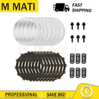 Clutch Friction Disc Steel Plates & Springs Bolt Kit for Yamaha YZ250 (2002–2024)