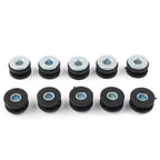 10Pcs Motorcycle Rubber Fairing Grommet Bolts