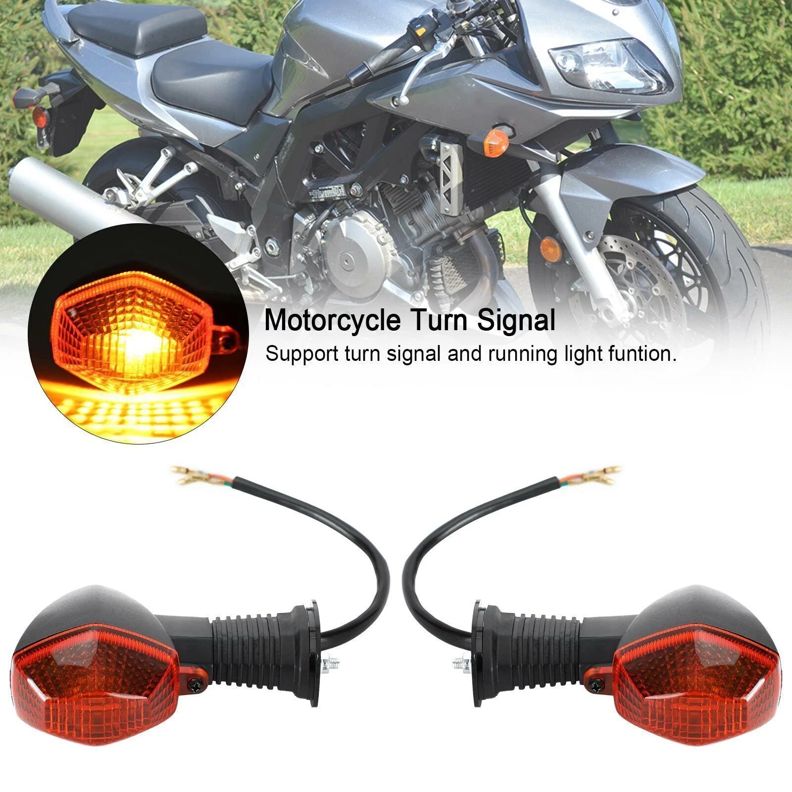 Turn Signal Blinker Indicator Lights for Suzuki DL650 DL1000 V-Strom (2004–2023)