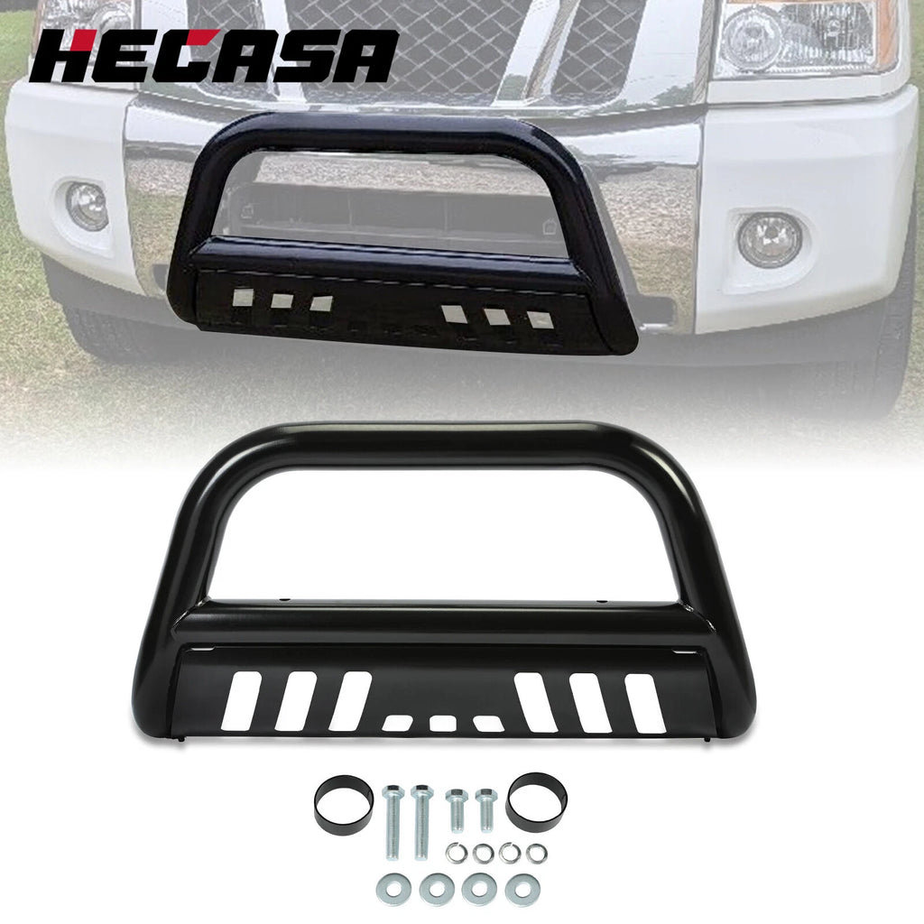 Black Bull Bar Push Bumper Grille Guard for Nissan Titan/Armada (2004–2015)