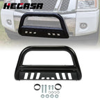 Black Bull Bar Push Bumper Grille Guard for Nissan Titan/Armada (2004–2015)