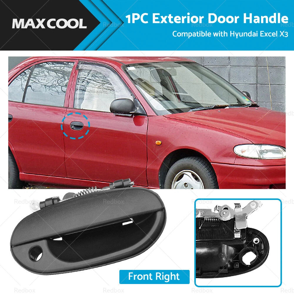 Front Right Outer Door Handle for Hyundai Excel X3 (1997–2000)