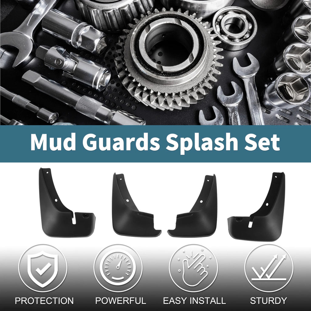 Set of 4 Mud Flaps Splash Guards for Toyota Probox (2002–2017)
