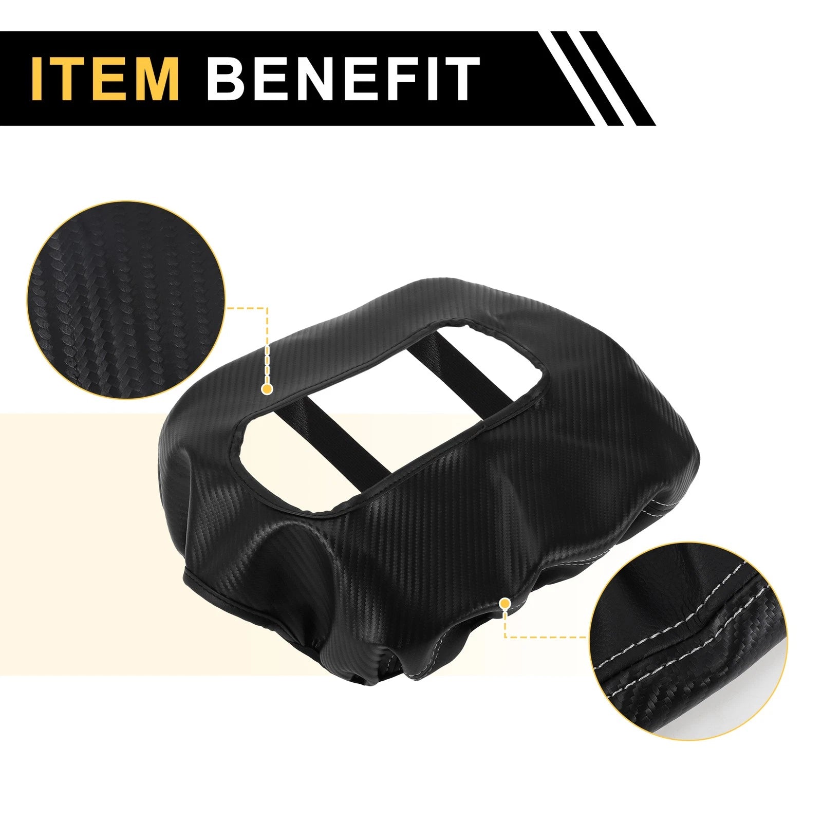 Center Console Lid Armrest Cover for Chevrolet Silverado 1500 (2014–2018)
