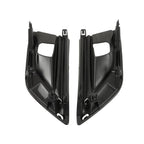 Set of 2 Black Fog Light Bezels for Infiniti Q50 (2018–2020)