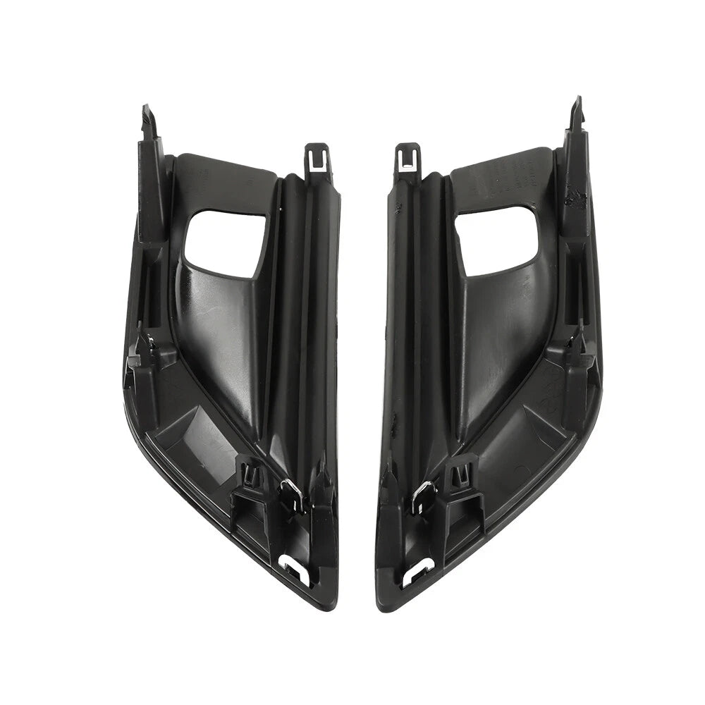 Set of 2 Black Fog Light Bezels for Infiniti Q50 (2018–2020)