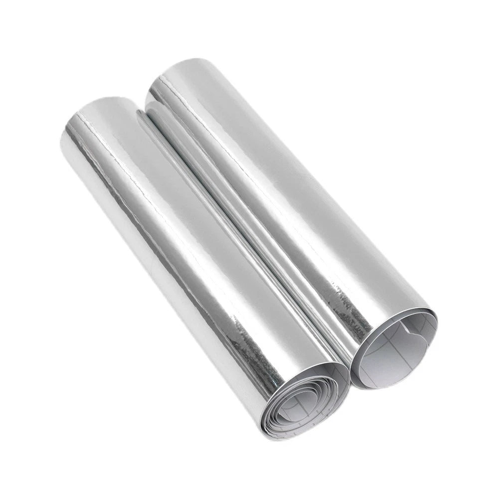 Chrome Mirror Vinyl Wrap for Universal Cars (20cm x 152cm)